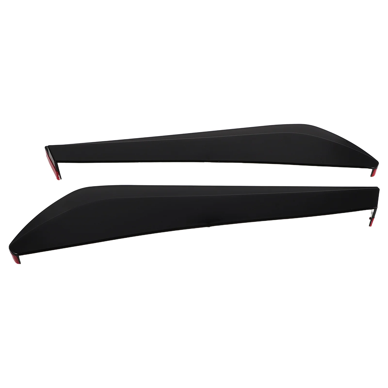 

1Pair Universal Rear Bumper Diffuser Lip Splitter Car Side Skirt Trunk Spoiler Wing Auto Exterior Accessory Enhances Stability