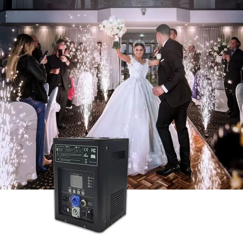 ForFireworks Machines Dmx 600w Wedding Party Stage Cold Sparkler Machine