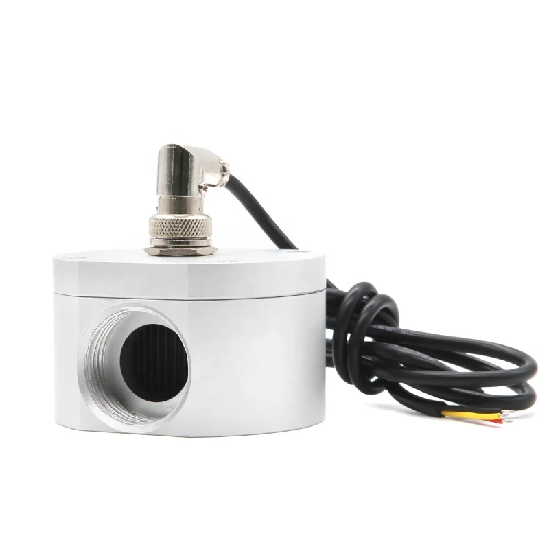 Medidor De combustible Digital hembra De 1 pulgadas, engranajes ovalados, medidor De flujo De aluminio, aceite, diésel, gasolina, Medidor De Fluxo De Engrenagem, Sensor De OFZAT-01