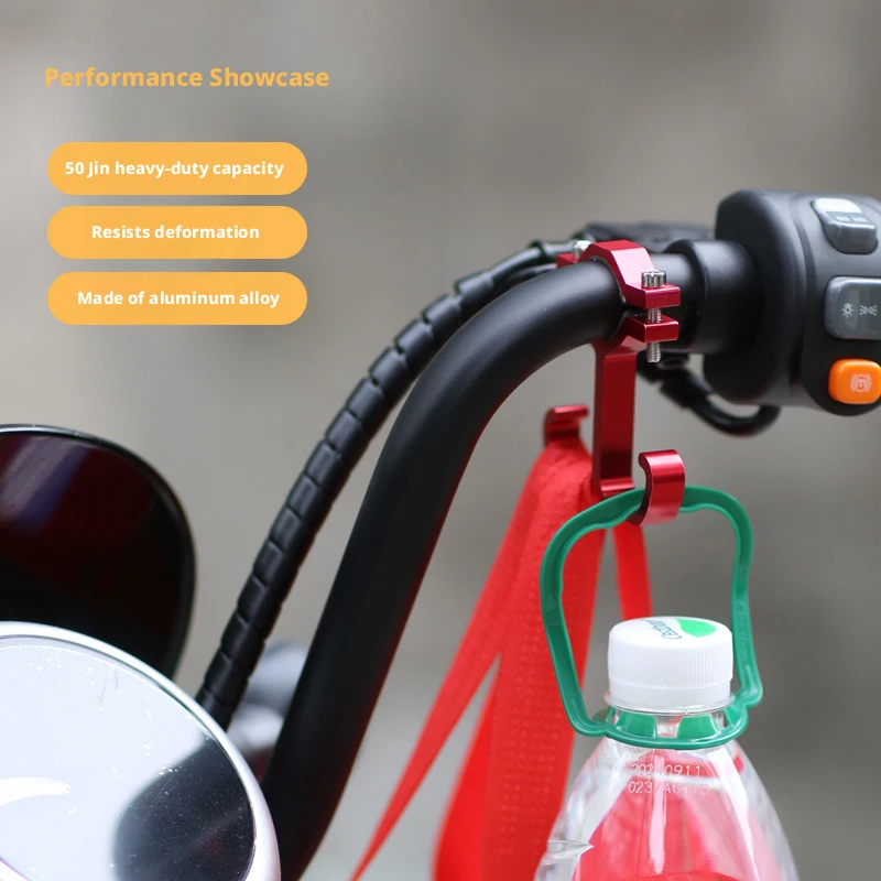 Universal front-mounted electric vehicle hook, multifunctional modification accessory, no-drill required