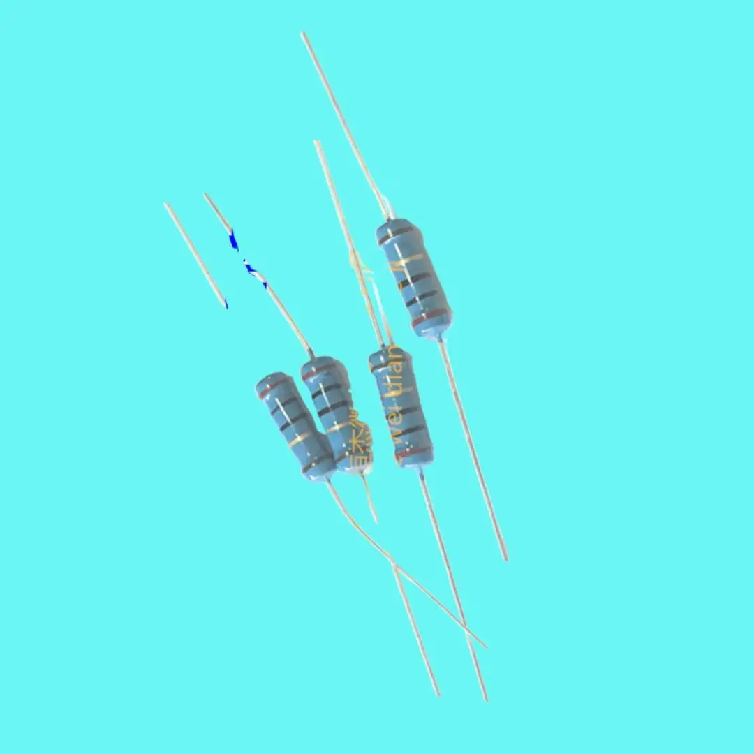 20PCS/1W Metal Film Resistance Accuracy 1% 0.24R 0.27R 0.3R 0.33R 0.36R 0.39R