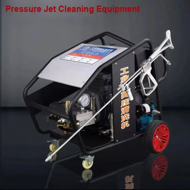 Supply 400 Bar High Pressure Gasoline Diesel Engine Electric Water Jet Cleaning Machine Washer