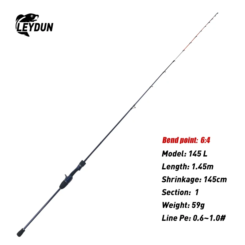 【¥4,231】LEYDUN ZORO チタンティップ イカ釣りキャスティングロッド 145L 特別割引-アリエク特価アラート