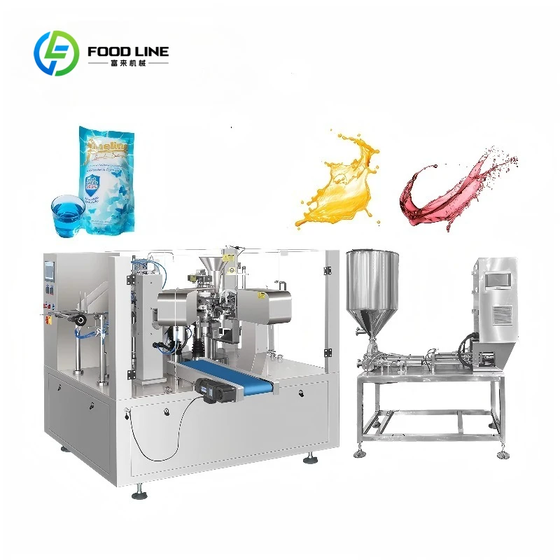 Customized Multi-Function Automatic Vertical Packing Machine for Food Pouches/Bags Filling and Sealing with High Productivity