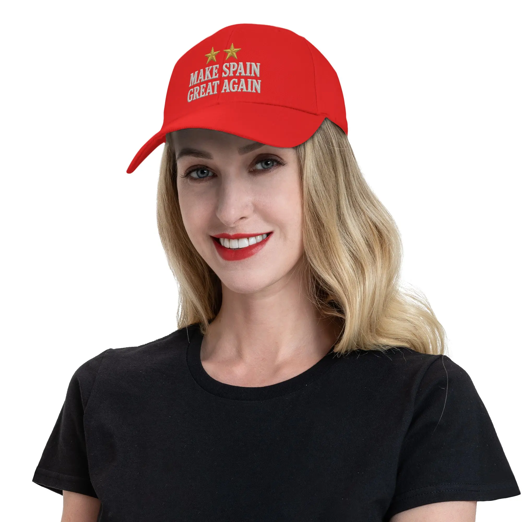Men Women Make Spain Great Again  Hat Cool Baseball Cap  Dad Hat Travel Headewear Adjustable Fit