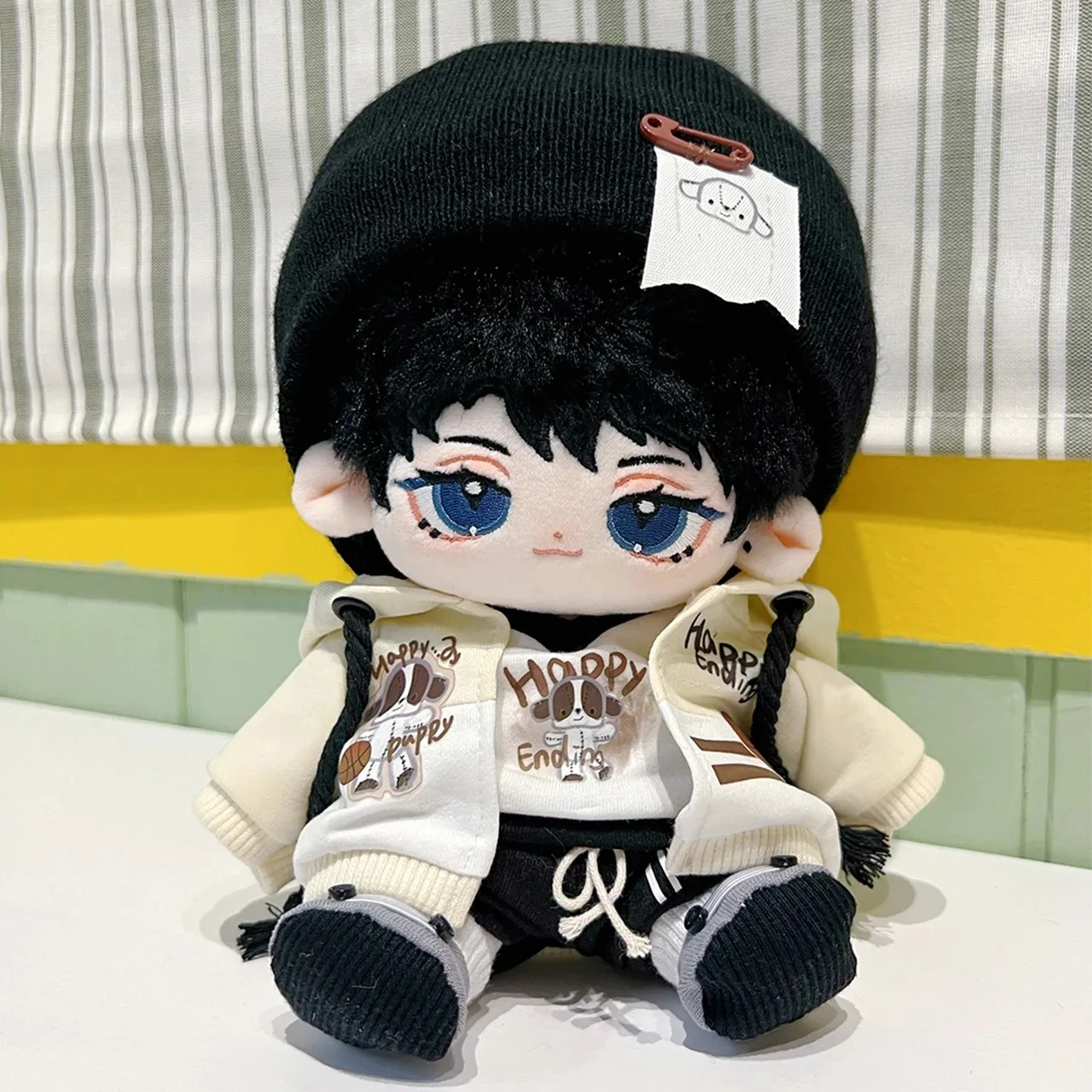 Abrigo de baloncesto para niño, traje informal de dibujos animados, 15/20cm