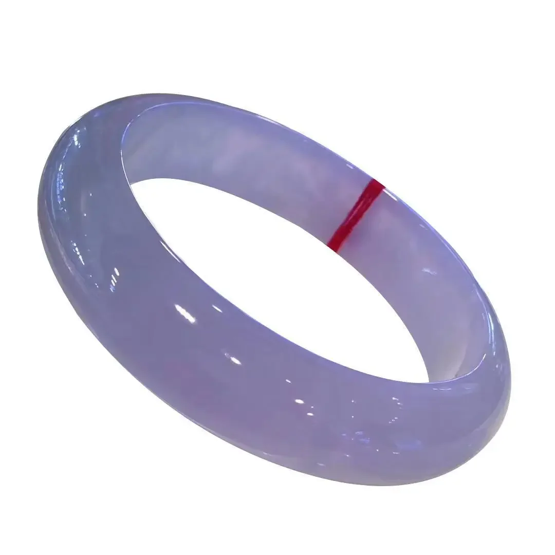 High Ice Bracelet Ice Sticky Seed Violet Jade Bracelet Myanmar Old Pit Spring Color Purple Noble Consort Bracelet Girl Style
