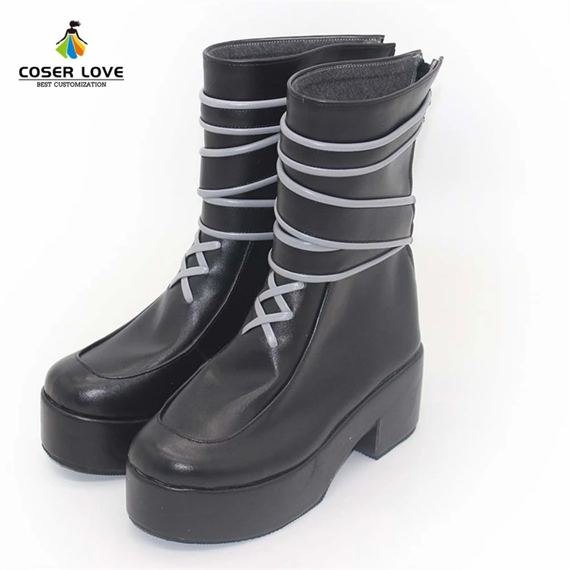 Magical Girl Witch Trial Tsukishiro Yuki Cosplay Shoes Boots for Halloween Carnival Convention Event Anime Footwear