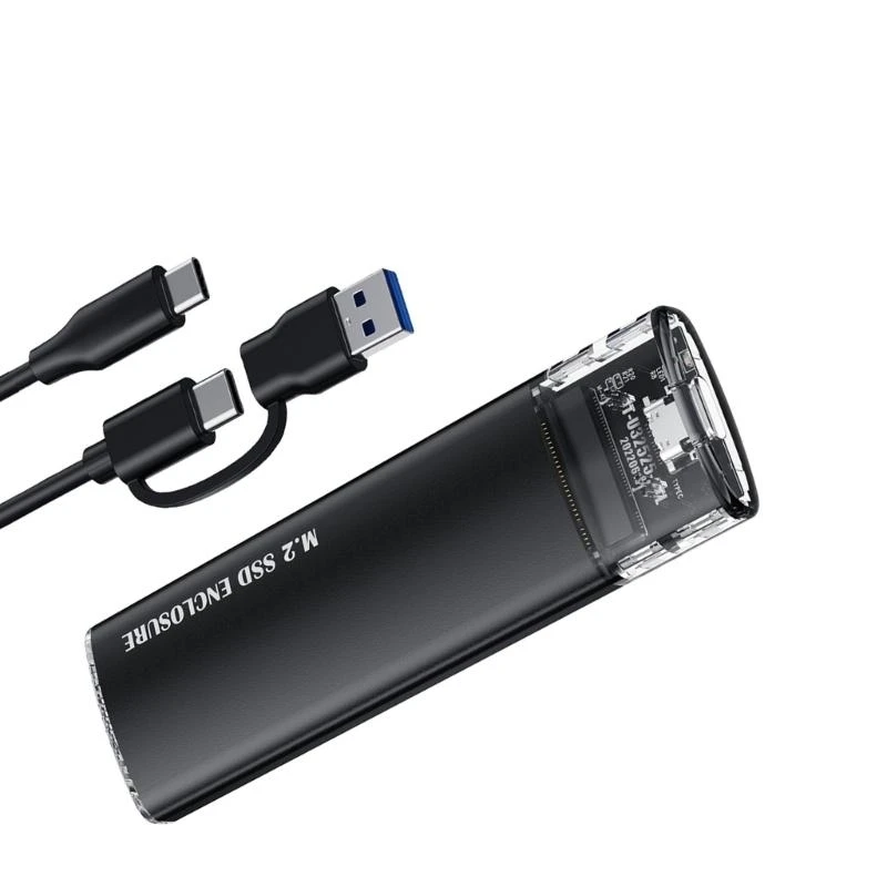 

M.2 External Hard Disk Case Box Double Protocols Optional and Heat Dissipation