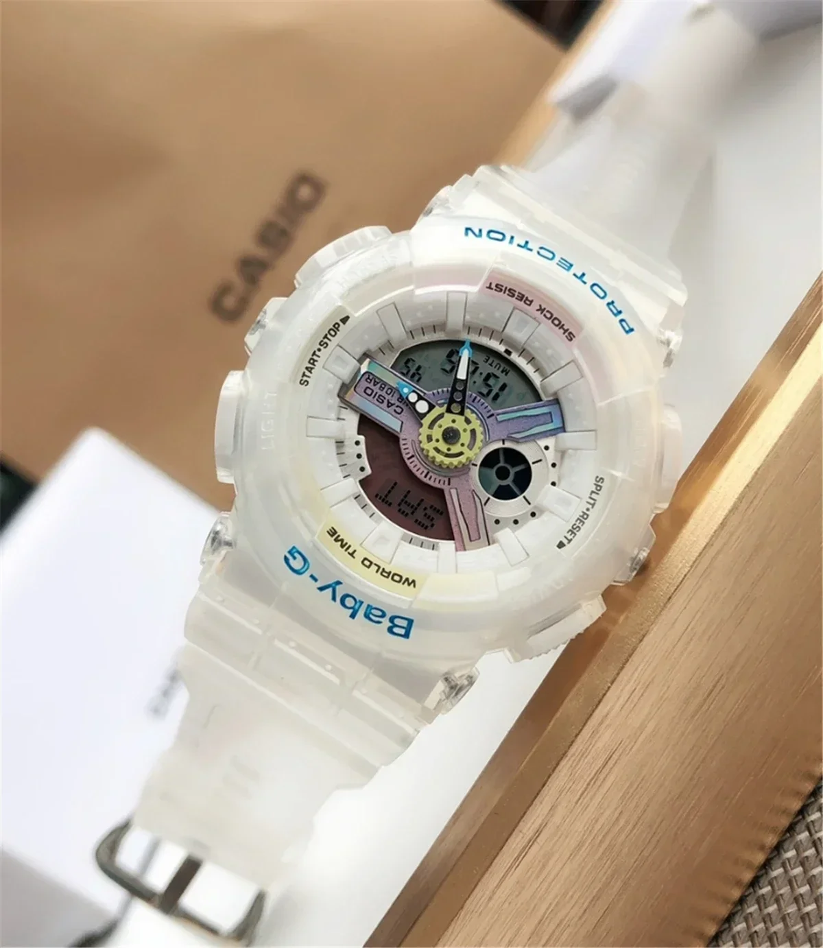 New Men\'s BABY and Women\'s Universal Watch Color Series Trendy Couple Shockproof Shock Luxury Brand G Watch