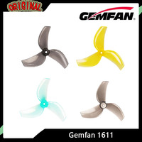 8 Pairs Gemfan 1611-3 40mm 3-Blade Prop (1.5mm Shaft) - High Grip for Pavo Femto/Tiny Whoop FPV Drone Replacement