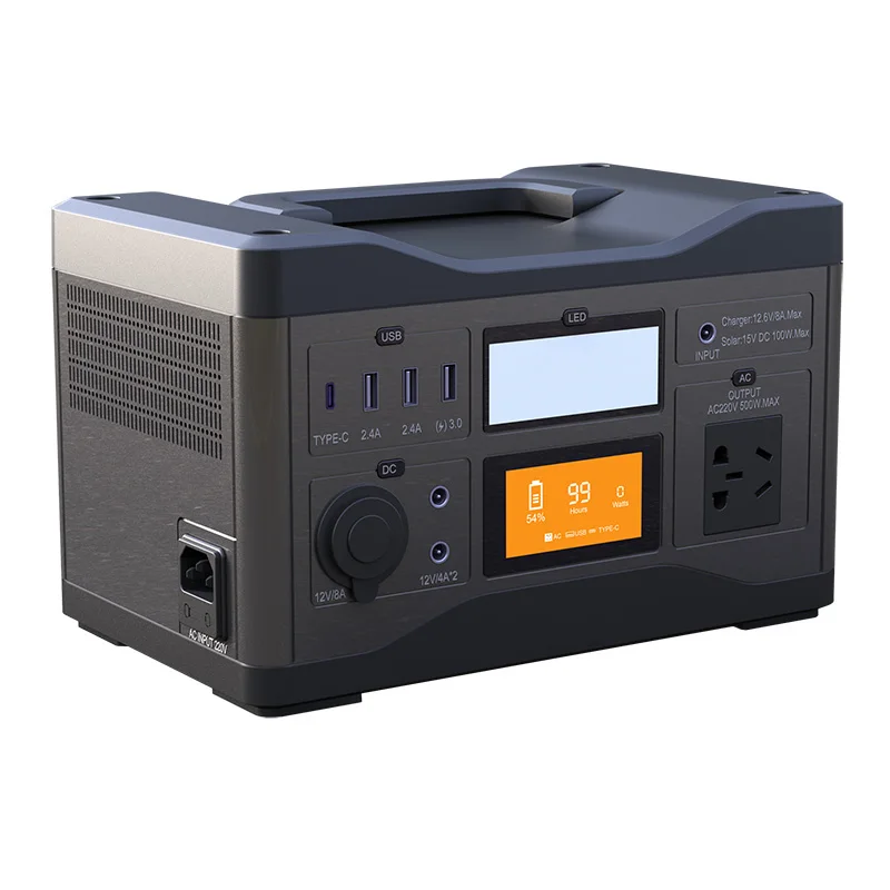 

Multi-Function Energy Storage 550wh Output 220v 500w Portable Lithium Power Station