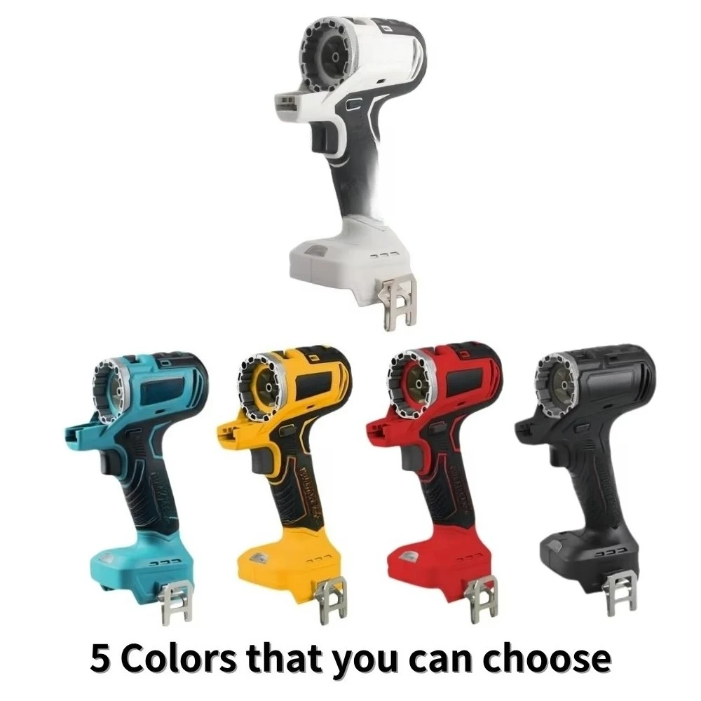 Professional Li-ion Battery Multi Head 12 Pcs in 1 Combo Kit Cordless Brushless Impact Drill Power Tool Set for Household