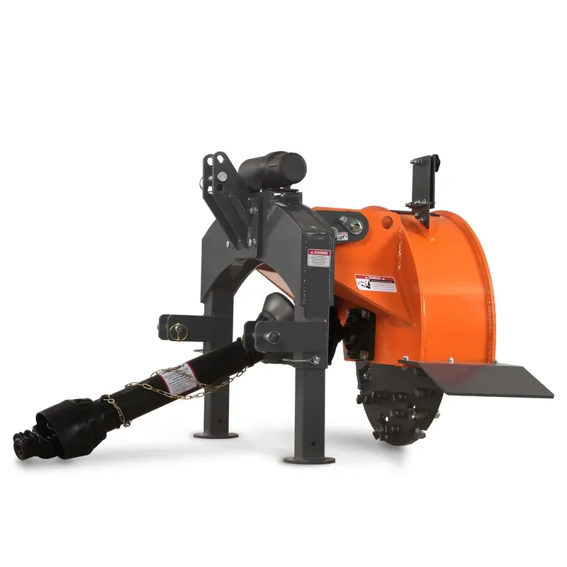 AUSTTER SG24 Professional 3 Point PTO Stump Grinder Tractor Mounted Tree Cutter Heavy Carbide Teeth Flywheel Grinder