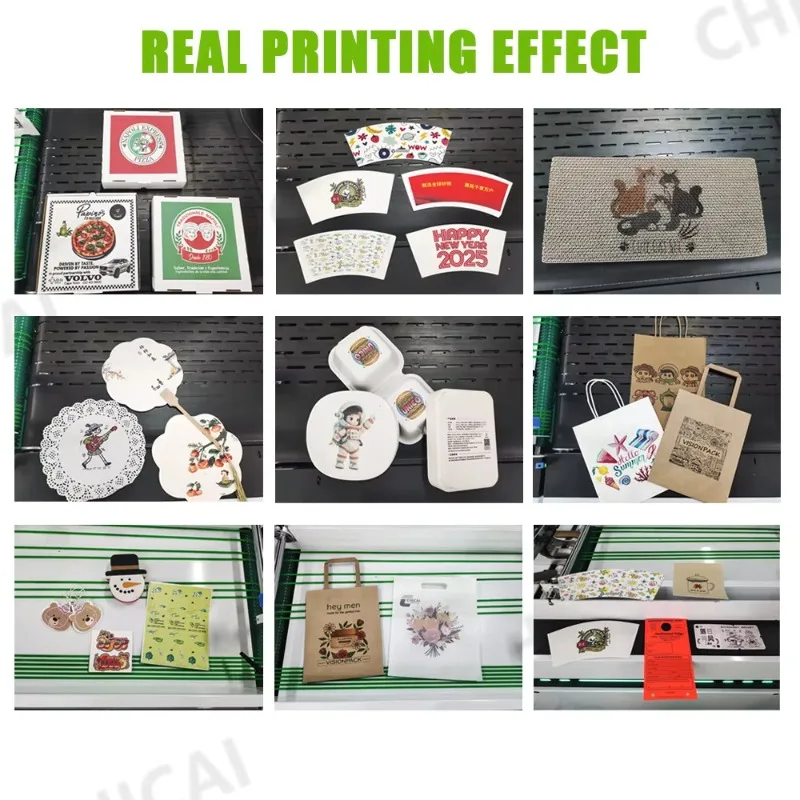 X600 Single-Pass Digital Inkjet Printer Automatically Feeds Paper for Coffee Cups and Paper Bag Printers