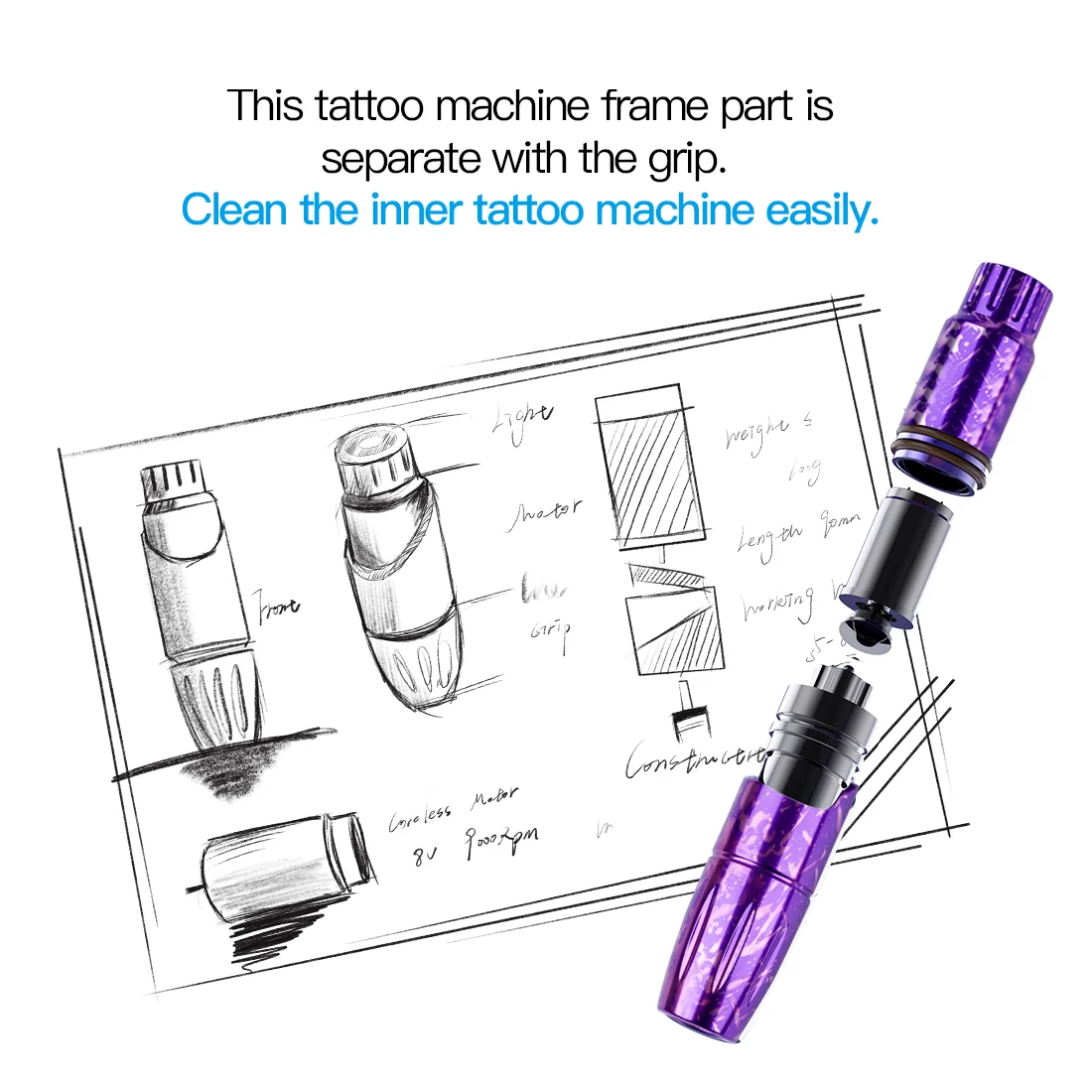 Hot SALE Mast Tour Tattoo Pen Mini Professional Tattoo Machine for Tattoo Artists