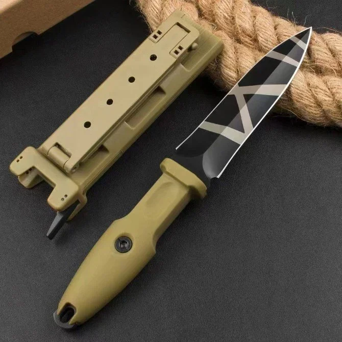 Exr Roman Consul Straight Fixed Blade Knife N690 Blade Nylon Glass Fibre Handle Tactical Hunting EDC Survival Tool Knives Gift