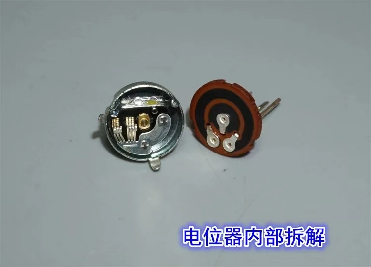 

1PC Taiwan-made 5K potentiometer, long-legged 5K potentiometer for steering gear, 13mm diameter potentiometer for steering gear