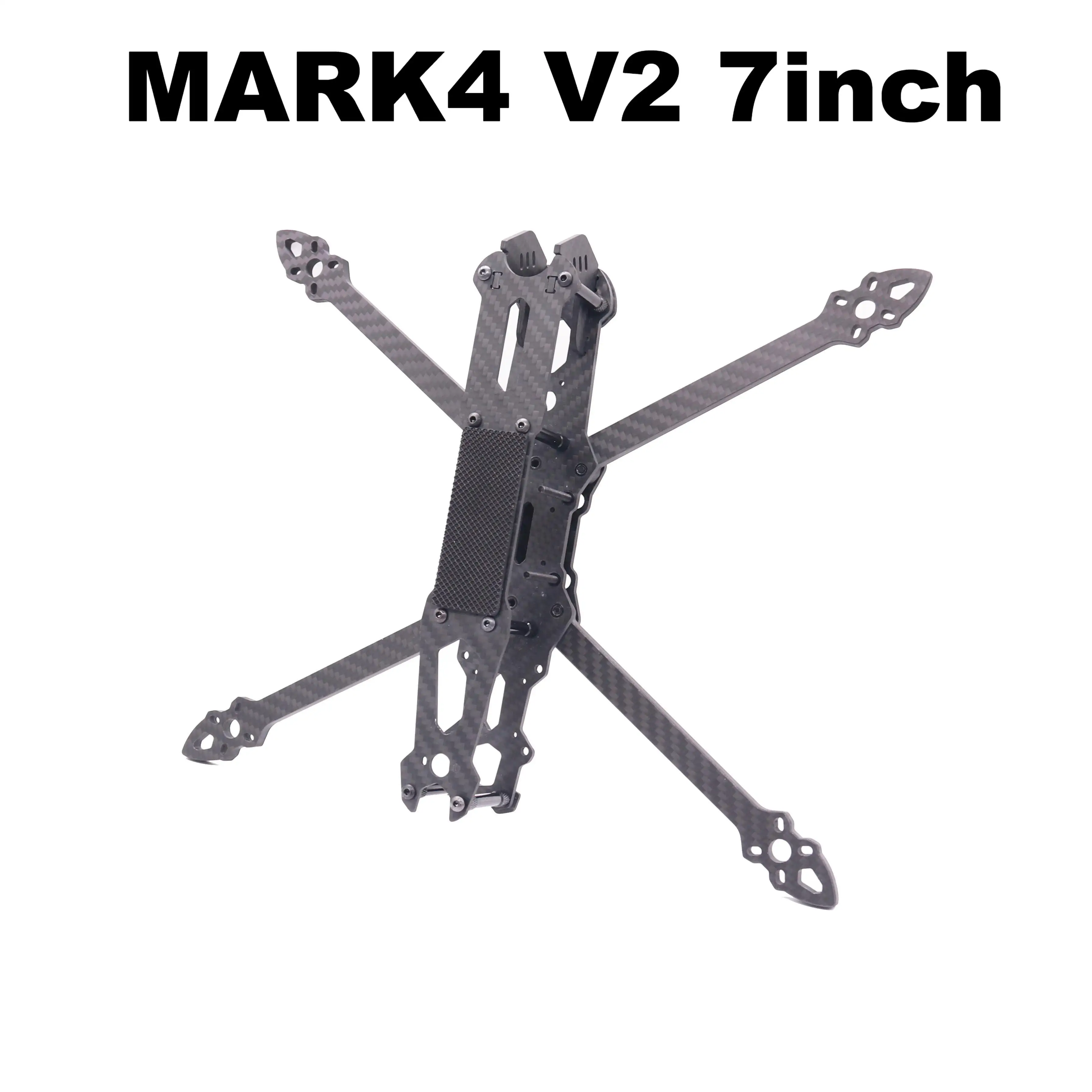 

MARK4-V2 Mark 4 V2 5 дюймов 240 мм/7 дюймов 295 мм комплект рамы FPV из углеродного волокна с кронштейном 5 мм для O3 FPV Racing Drone Quadcopter Freestyle