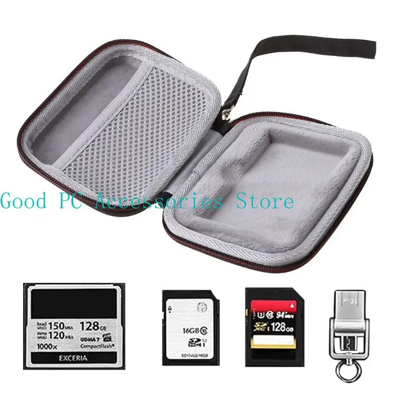 R53C Portable SSD EVA Travel for Case Storage Bag Carrying Box for Sam sung T7 for Touch Solid Disk for Case Protector Anti-S