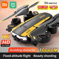 Xiaomi MIJIA 8K T6 Drone Profesional 4K HD UAVCamera Obstacle Avoidance Aerial Photography Optical Flow Foldable Quadcopter 1KM