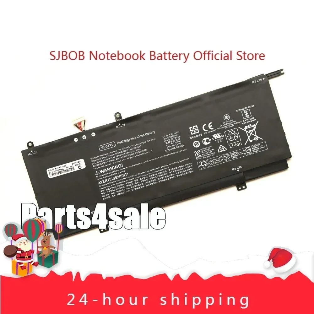 

NEW Genuine SP04XL Battery for HP Spectre x360 13-AP HSTNN-IB8R L28764-005 Laptop battery