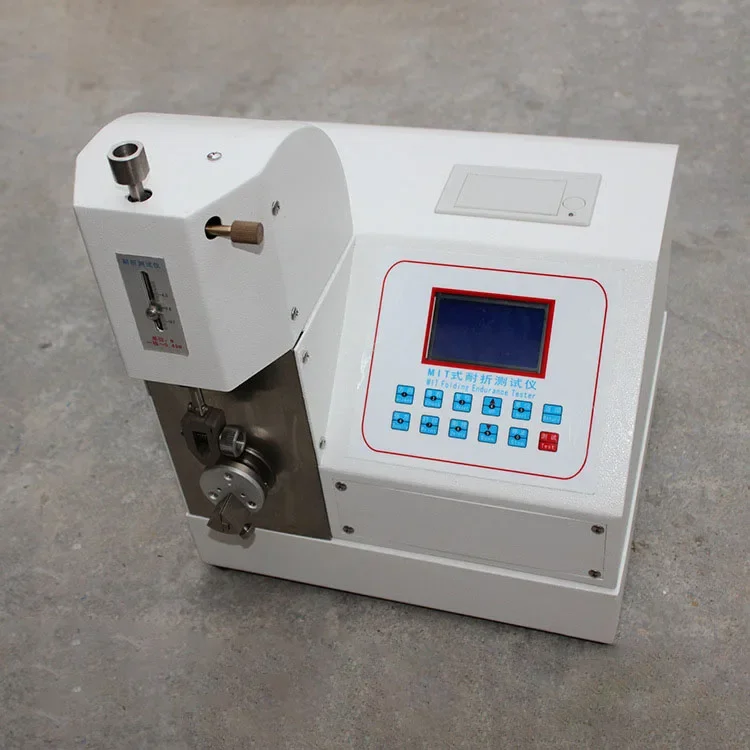 Paper, sheet material folding strength tester, paperboard, copper foil bending resistance test