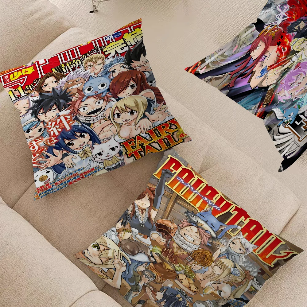 

Fairy Tail Pillow Gift Home Office Decoration Pillow Bedroom Sofa Car Cushion CoverPillow Case