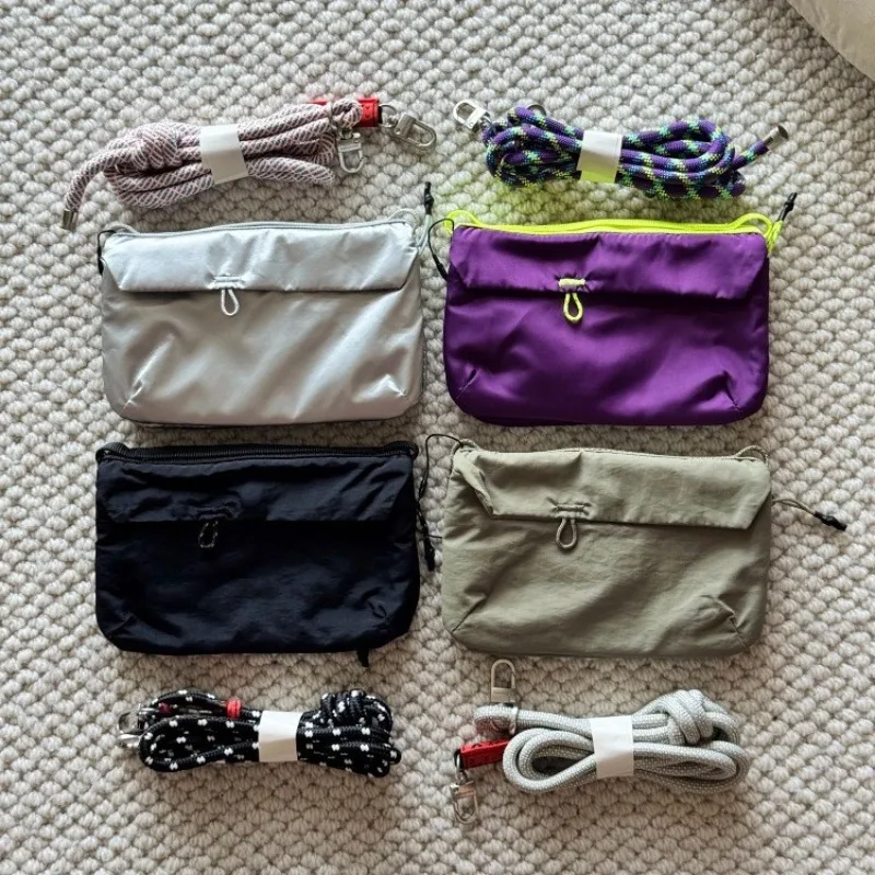 

New TOP Folding Casual Crossbody Bag, Portable for Men and Women, Lightweight for Outdoor Travel, Waterproof, Large Capacity