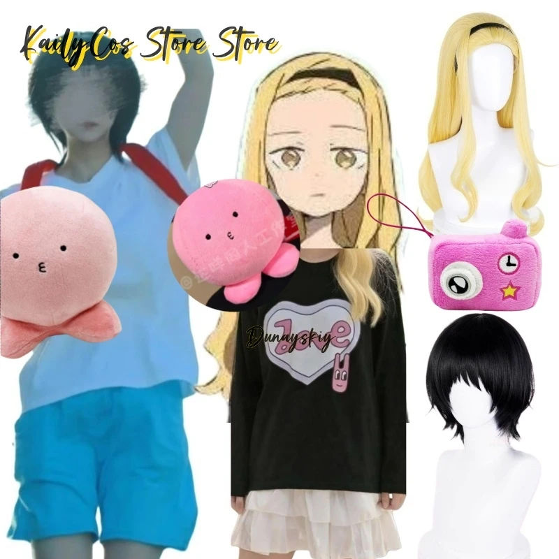 

Оригинальный костюм для косплея Takopi Sin Shizuka Kuze Genzai Yumeko Morioka, парик, костюм Nnu-Anu-Kf Takopi, Хэллоуин Takopy No Genzai