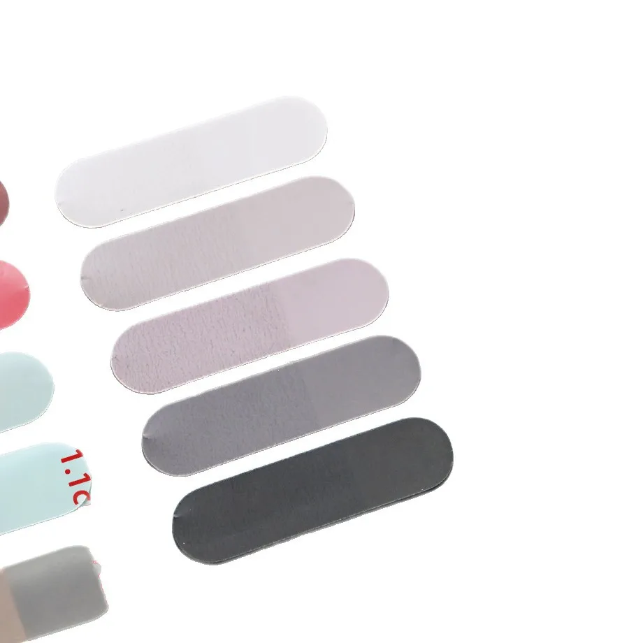 Semicircle Gradual Change Color System Pet Notes Transparent Index Stickers Take Notes with Sticky Note Stickers