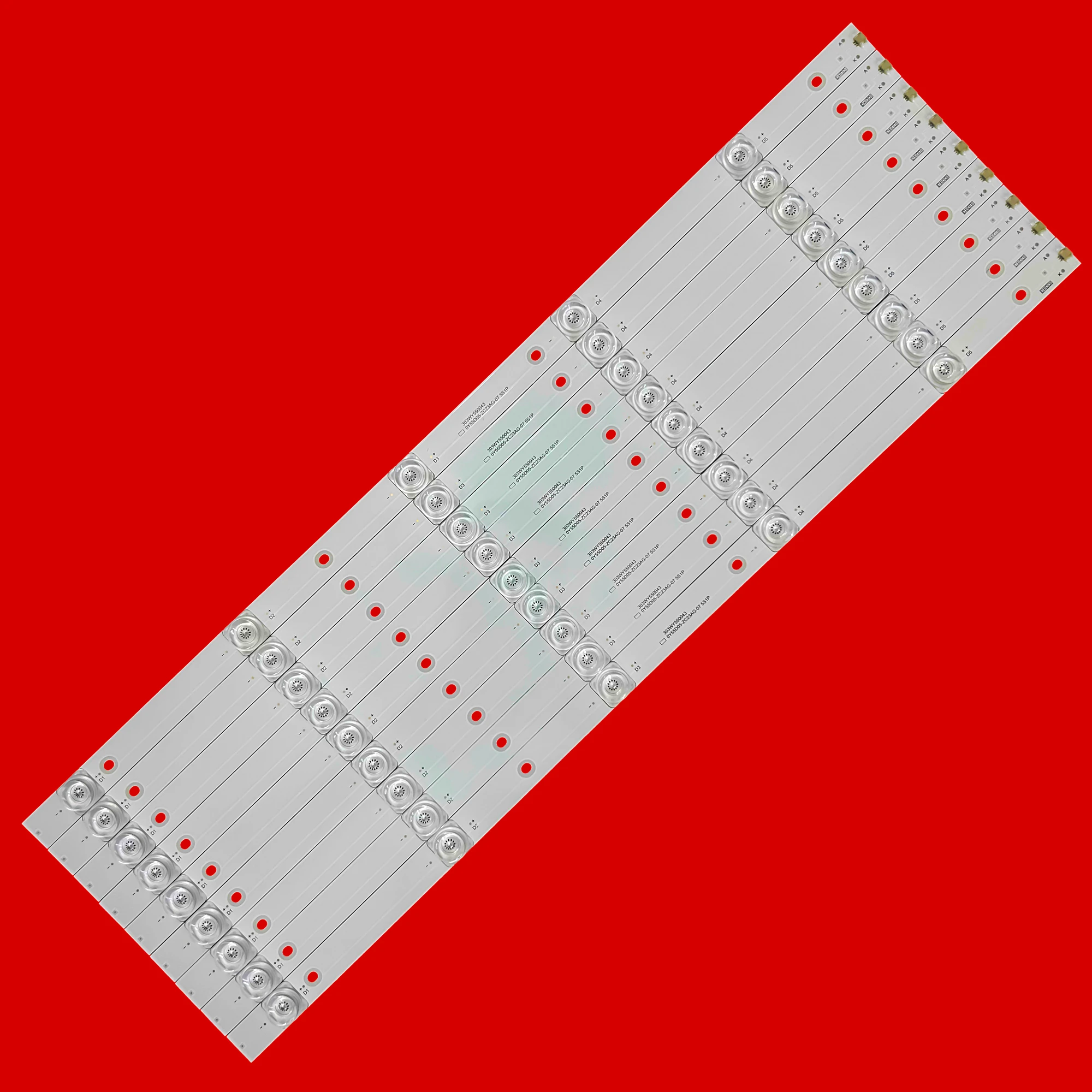 

LED Backlight Strip For 55D9U 55D6U 55D1 55V9U OY55D05-ZC23AG-07 0Y55D05-ZC23AG-07 303WY550043