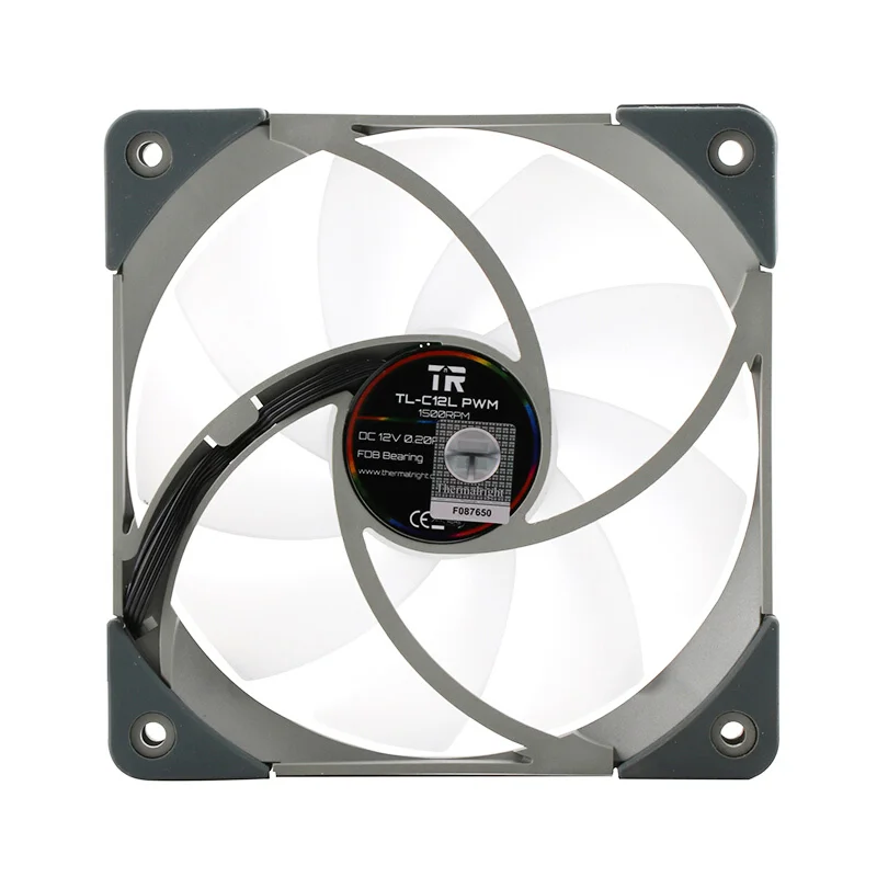 Thermalright TL-C12L 3-in-1 120 مللي متر وحدة معالجة خارجية للحاسوب مروحة التبريد RGB 12 فولت 4Pin PWM مروحة صامتة وحدة المعالجة المركزية برودة استبدال مروحة