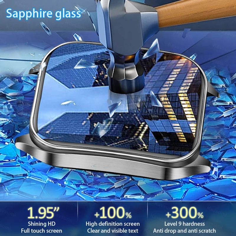2025New AI-GPT Laser Treatment SmartWatch Sapphire screen Blood fat Uric Acid ECG+PPG Health Diagnosis BT Call Bracelet Men lady