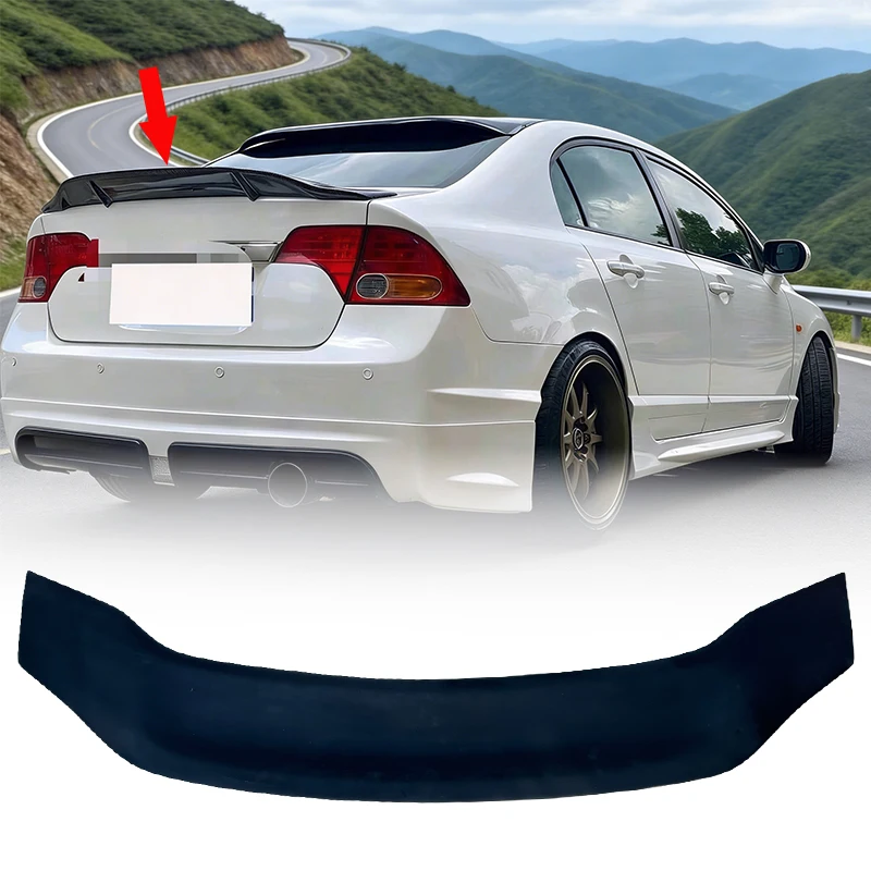 

For 2005-2011 Honda Civic FD2 FA1 FG2 8th Gen Sedan ABS Rear Spoiler Wings Rear Wing Tail Wing Trunk Spoiler Auto Accessories