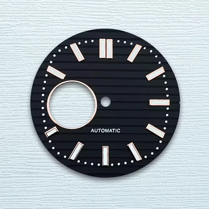 قرص NH38 قرص مجوف أخضر قوي مضيء NH35 يناسب حرفيًا قرص 30.5 مم #5