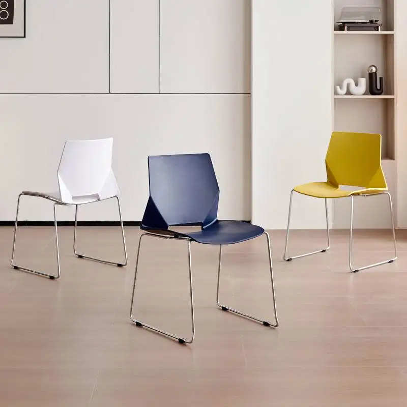 Scandinavian Modern Dining Chair Ergonomic Plastic Task Chair Commercial Conference & Meeting Chair