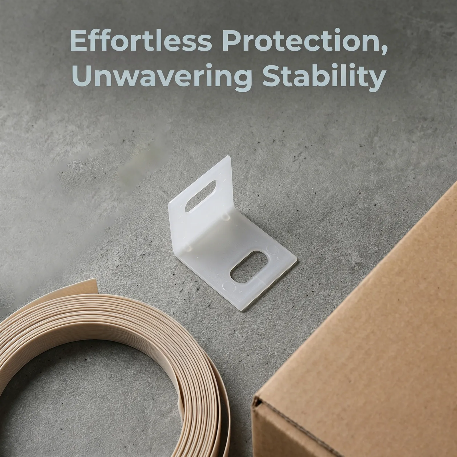 50Pcs Plastic Edge Protectors Thick Guards for Shipment Pallet Strap Protection Carton Box Freight Packing