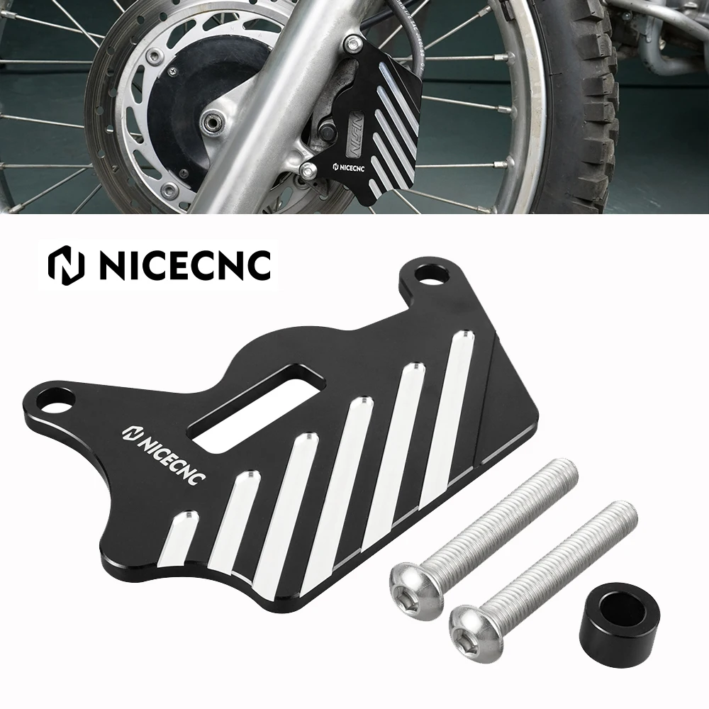 

For Honda XR650L XR 650 L 1993-2024 2023 2022 NiceCNC Motorcycle Front Brake Caliper Rotor Guard Protector Aluminum Accessories