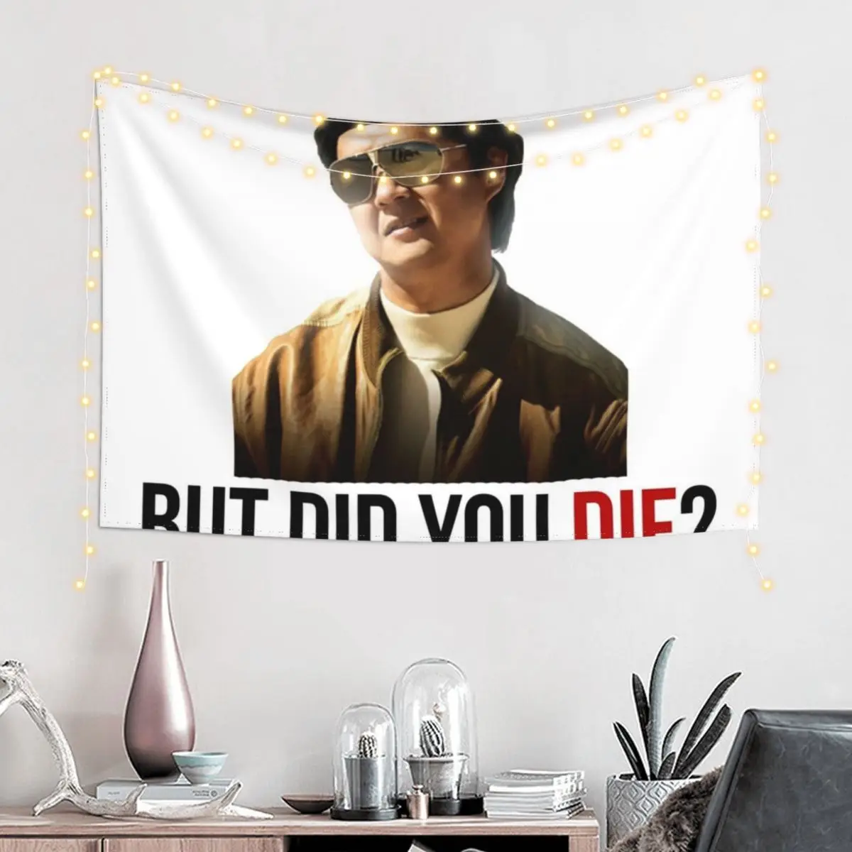 The Hangover Mr Chow - But Did You Die? Tapestry Room Decoration Korean Style Decorative Paintings Tapestry