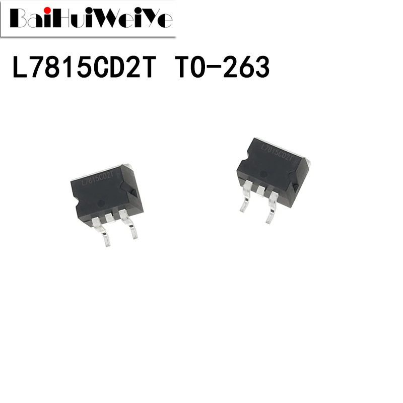 10 Buah L7815CD2T L7815 L7815C2T TO-263 CIP IC Baru dan Asli MOSFET MOSFT TO263 Regulator Voltase Tiga Terminal