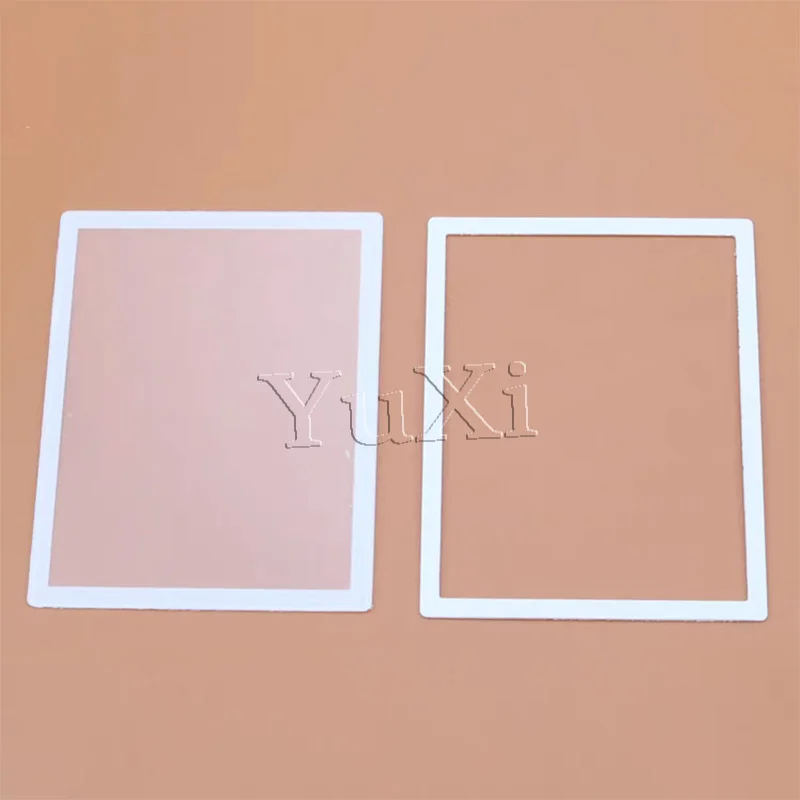 YuXi 1SET For DS Lite For NDSL Game Console Screen Border Display Cover Plate Part Plastic Upper Screen Lens Cover Bottom Frame