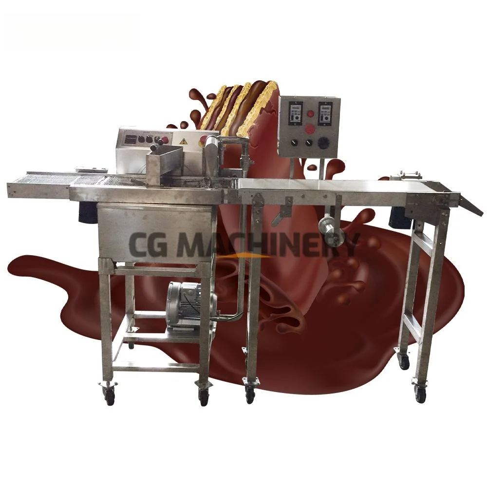 

Industrial Chocolate Coating Machine Commercial Chocolate Making Machine Chocolate Spread Chocolate Machine Chocolate Coating