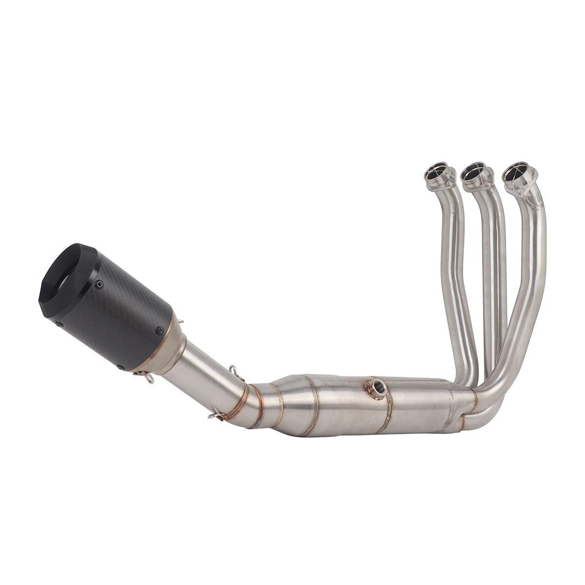 Full System For CFMOTO 675SR 675SRR 675SS 675NK All Years Motorcycle Exhaust Slip On 675SR Pipe Short Exhaust