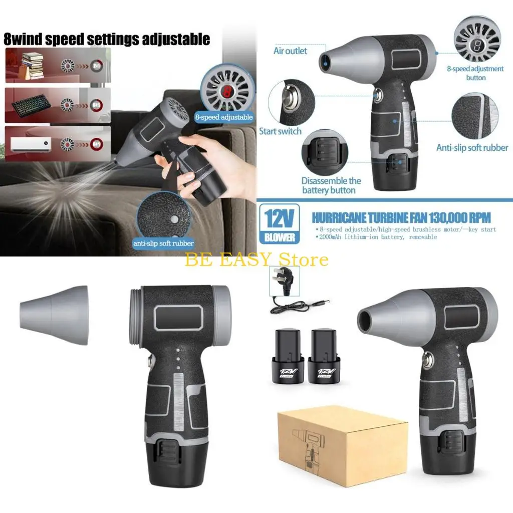 

E28F Convenient 8 Speed Adjustable Snow Blower for Home Office Cleaning & Drying Need