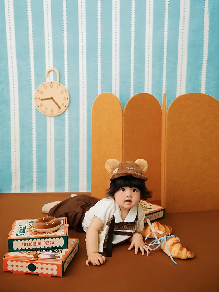 conjunto-de-ropa-retro-para-fotografia-infantil-tema-de-oso-barista-para-sesion-de-fotos-de-primer-cumpleanos-para-retratos-de-ninos-pequenos