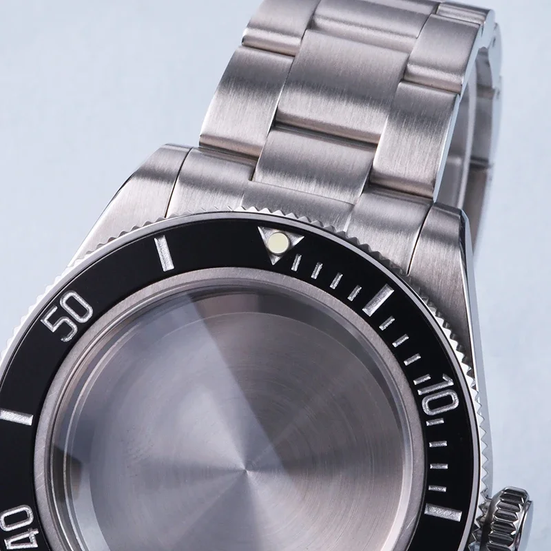 Caja de reloj HEIMDALLR, caja de reloj de buceo de acero inoxidable, cristal de zafiro, 20bar, resistente al agua, apto para movimiento automático NH35A NH36A