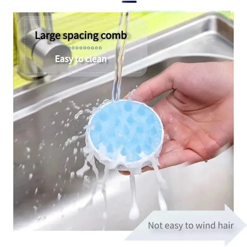 Massage Comb Scalp Cleansing Soft Bath Massage Brush Adult Baby Shampoo Massage Comb Silicone Comb Hairdressing Tools image 5
