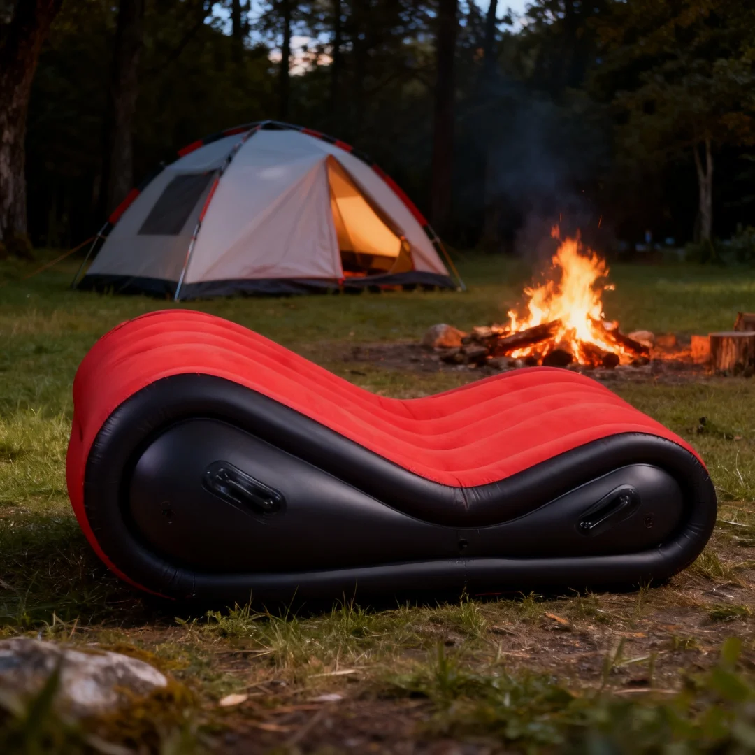 Outdoor Portable Inflatable Sofa Bed - for Camping, Beach, Travel & Garden | Modern Hotel-Grade Furniture Outdoor Garden Sofa