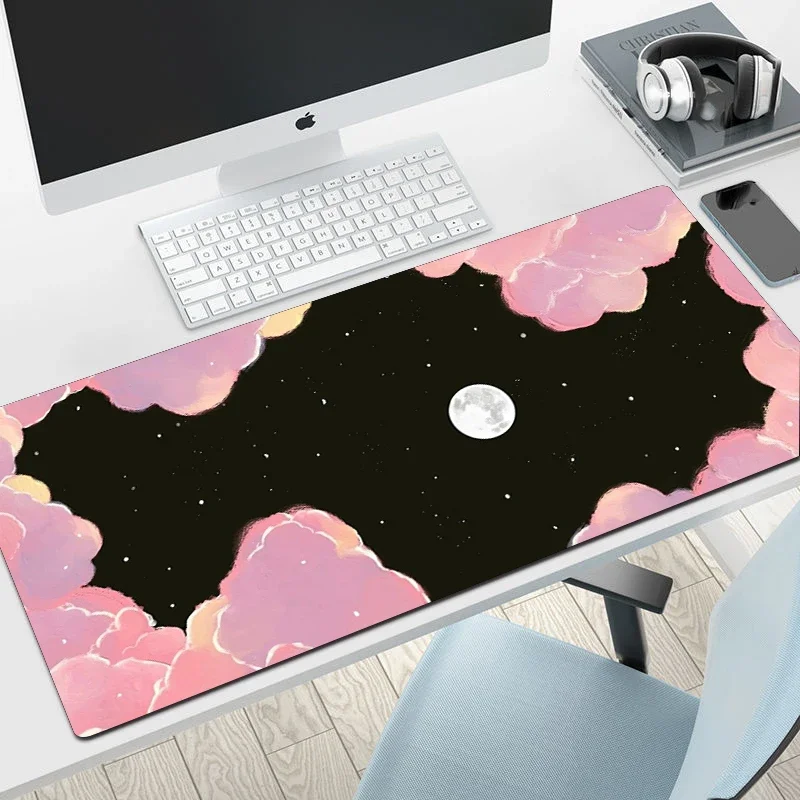 Tarot Card Mouse Pad Kawaiis Mousepad Genshin Impact Gaming Accessories Aesthetics Cute Desk Mat Keyboard Pad for Computer Mouse